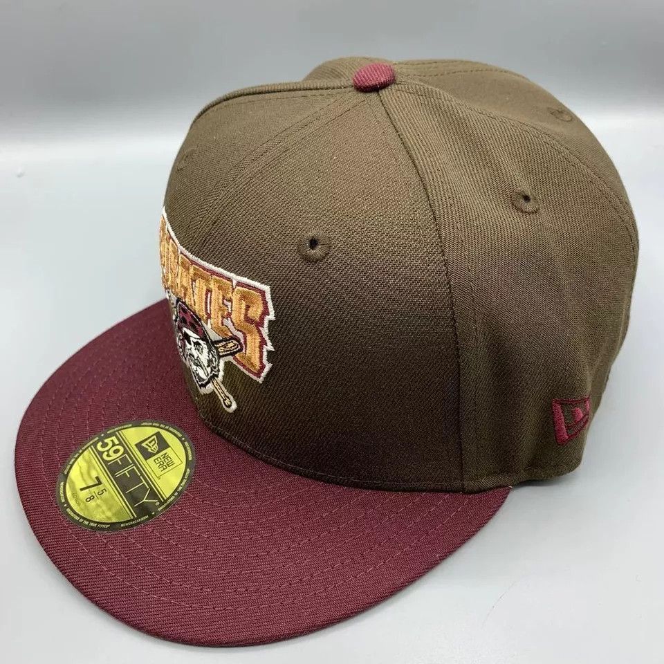 New Era Pittsburgh Pirates Hat Men 7 5/8 59Fifty New Era Fitted Cap Size ONE SIZE - 3 Thumbnail