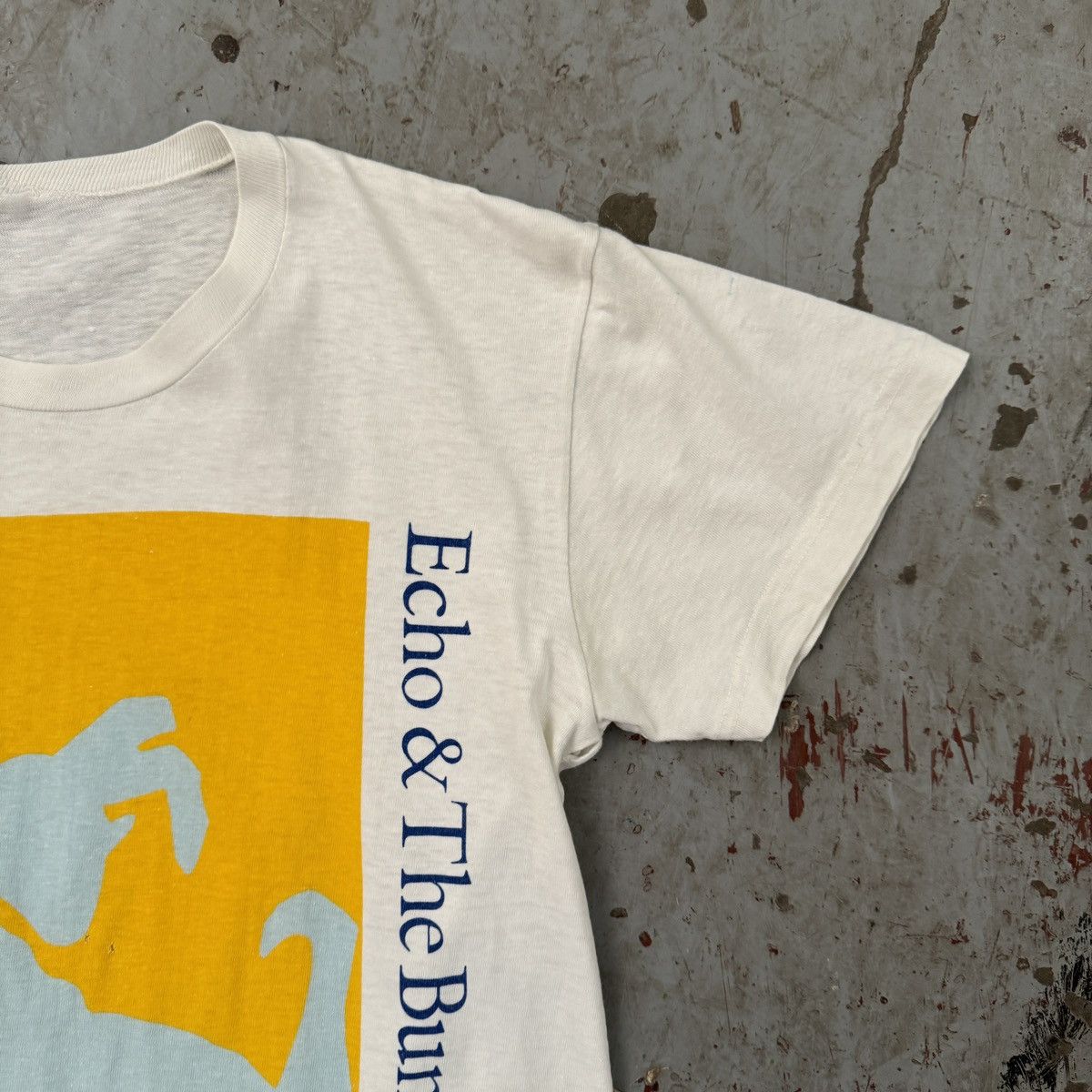 Band Tees × Vintage Vintage early 90’s Echo and the Bunnymen T-shirt S/M Size US M / EU 48-50 / 2 - 6 Thumbnail