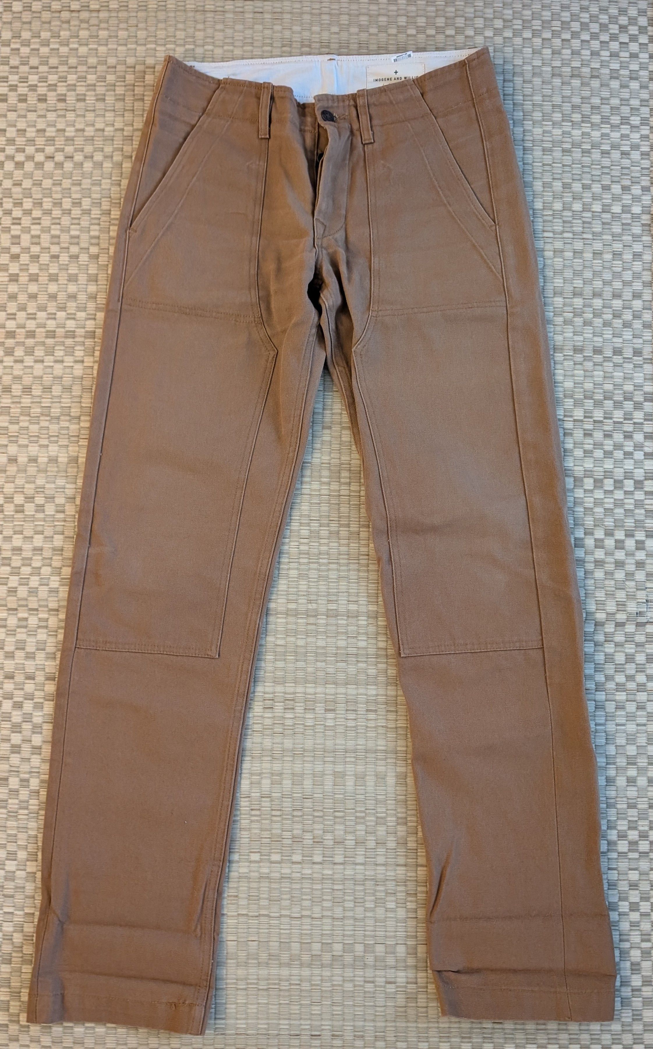 Imogene + Willie Imogene + Willie Hencye Canvas Work Pants Made in USA Size US 28 / EU 44 - 1 Thumbnail