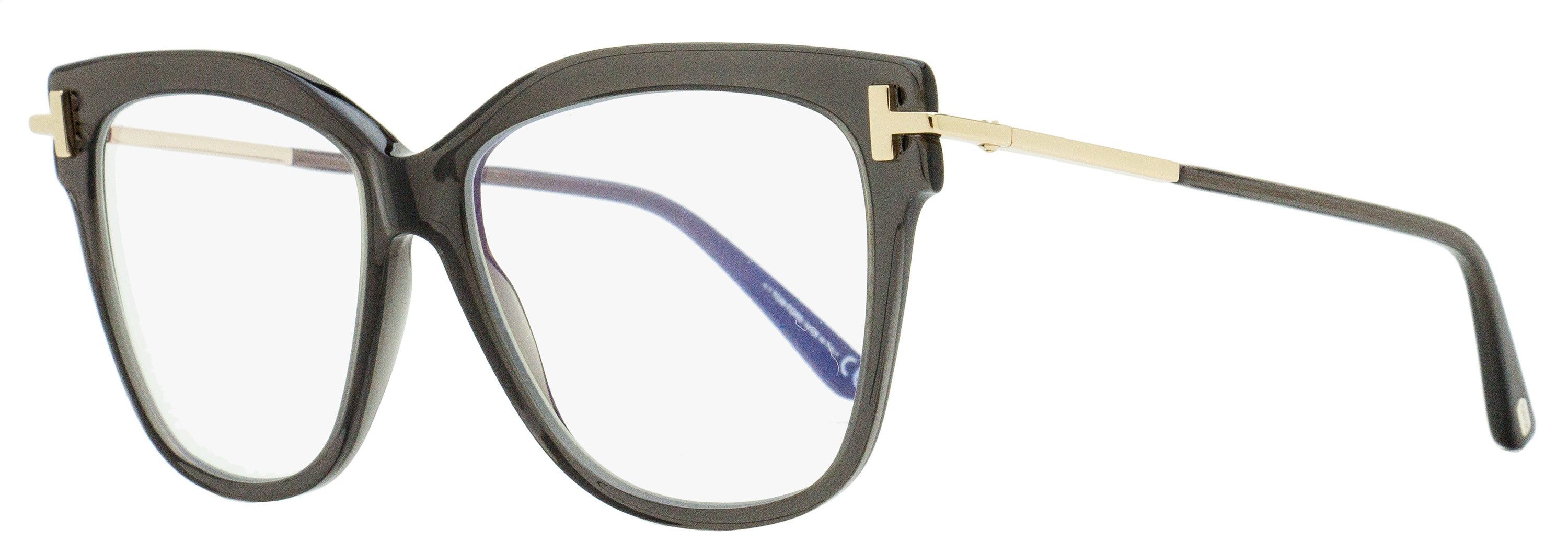 Blue Block Eyeglasses TF5704B 020 Gray/Gold 54mm FT5704