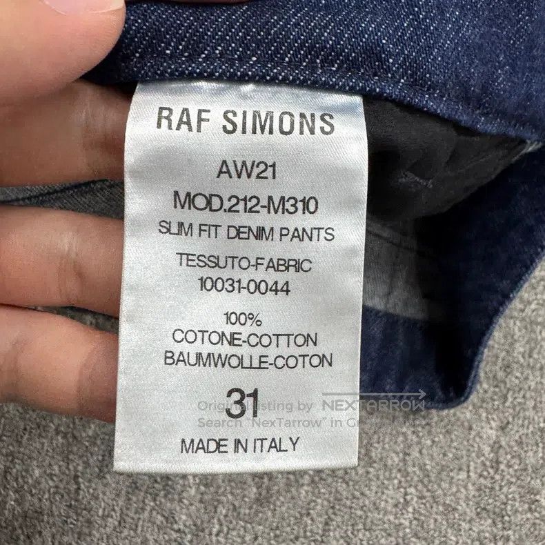 Raf Simons Raf simons Leather-branded jeans Size US 31 - 3 Thumbnail