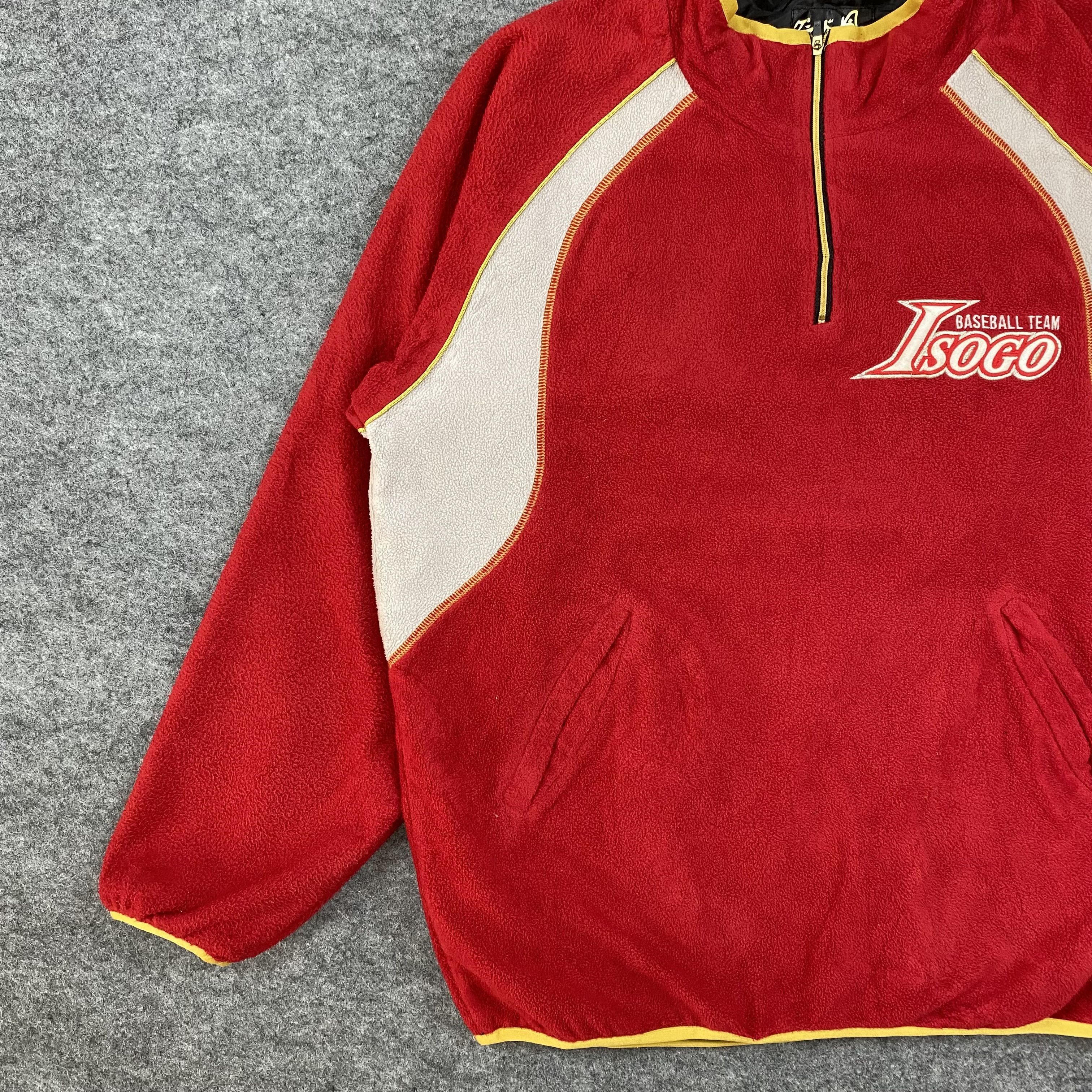 Vintage Vintage REWARD Japan Isogo Baseball Team Fleece Jacket-J651 Size US M / EU 48-50 / 2 - 4 Thumbnail