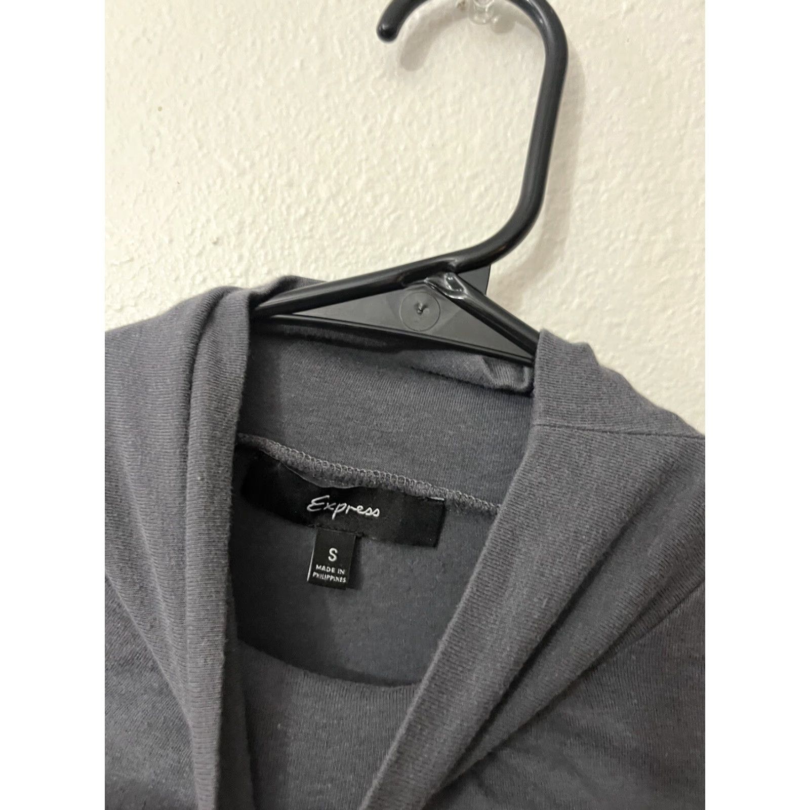Express Express Womens Regular Long Sleeve Turtleneck Pullover Gray Top Size Small Size S / US 4 / IT 40 - 3 Thumbnail