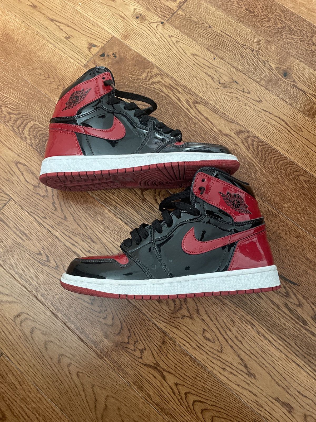 Jordan Brand × Nike Jordan 1 patent breds Size US 8.5 / EU 41-42 - 1 Thumbnail