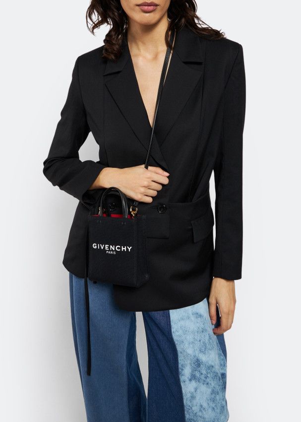 Givenchy o1srvl11e0824 Size: OS / Mini G-Tote shopping Bag in Black Size ONE SIZE - 2 Thumbnail