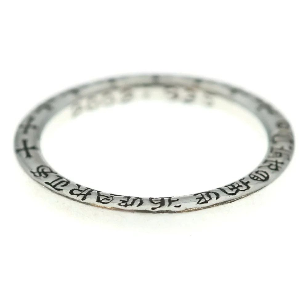 Chrome Hearts OFFER OK! Size 10 🔥 CHROME HEARTS NTFL Silver Ring Size ONE SIZE - 6 Thumbnail
