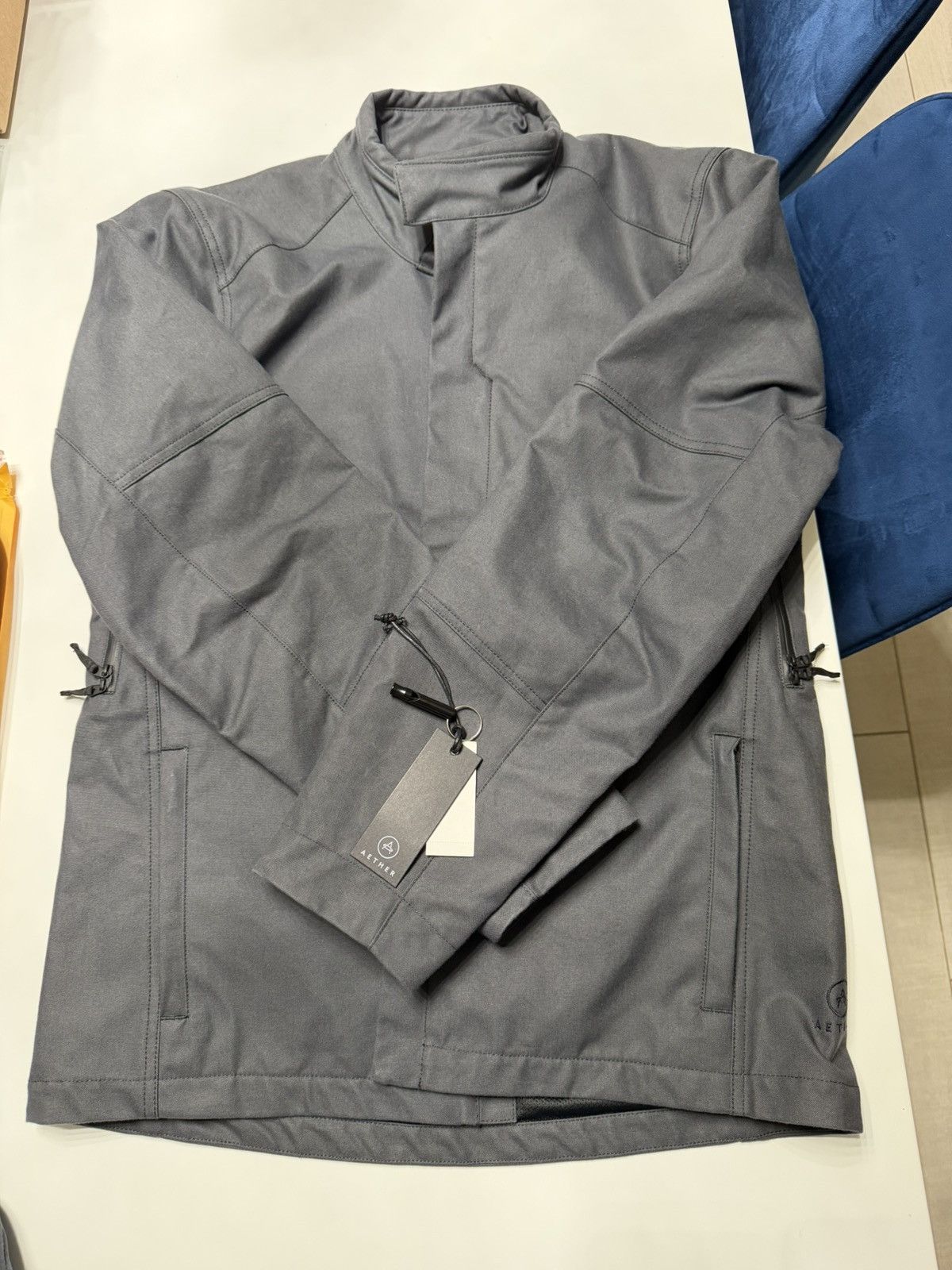 Aether Apparel Aether Loop Motorcycle Jacket in Graphite Grey new Size US L / EU 52-54 / 3 - 5 Thumbnail