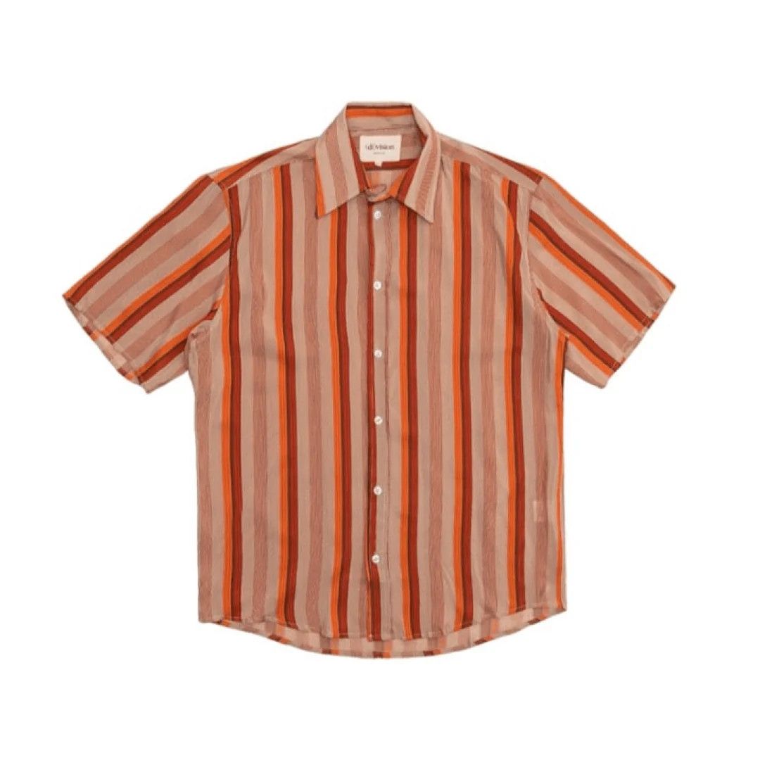 (di)vision o1mle0424 Short Sleeve Shirt in Orange/Brown Size US S / EU 44-46 / 1 - 1 Thumbnail