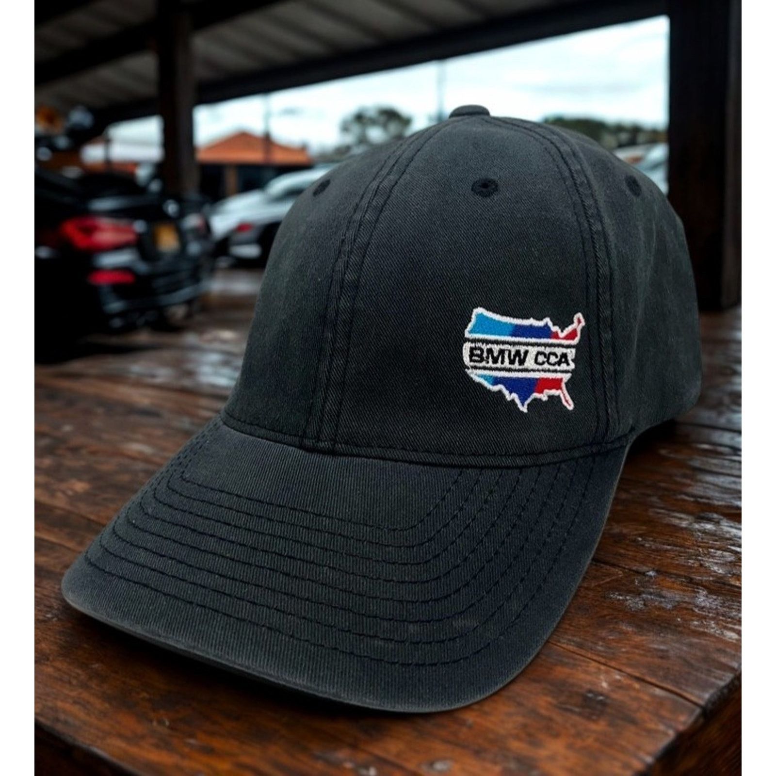 BMW BMW Car Club of America CCA Hat Flexfit L/XL Faded Yupoong Size ONE SIZE - 8 Thumbnail