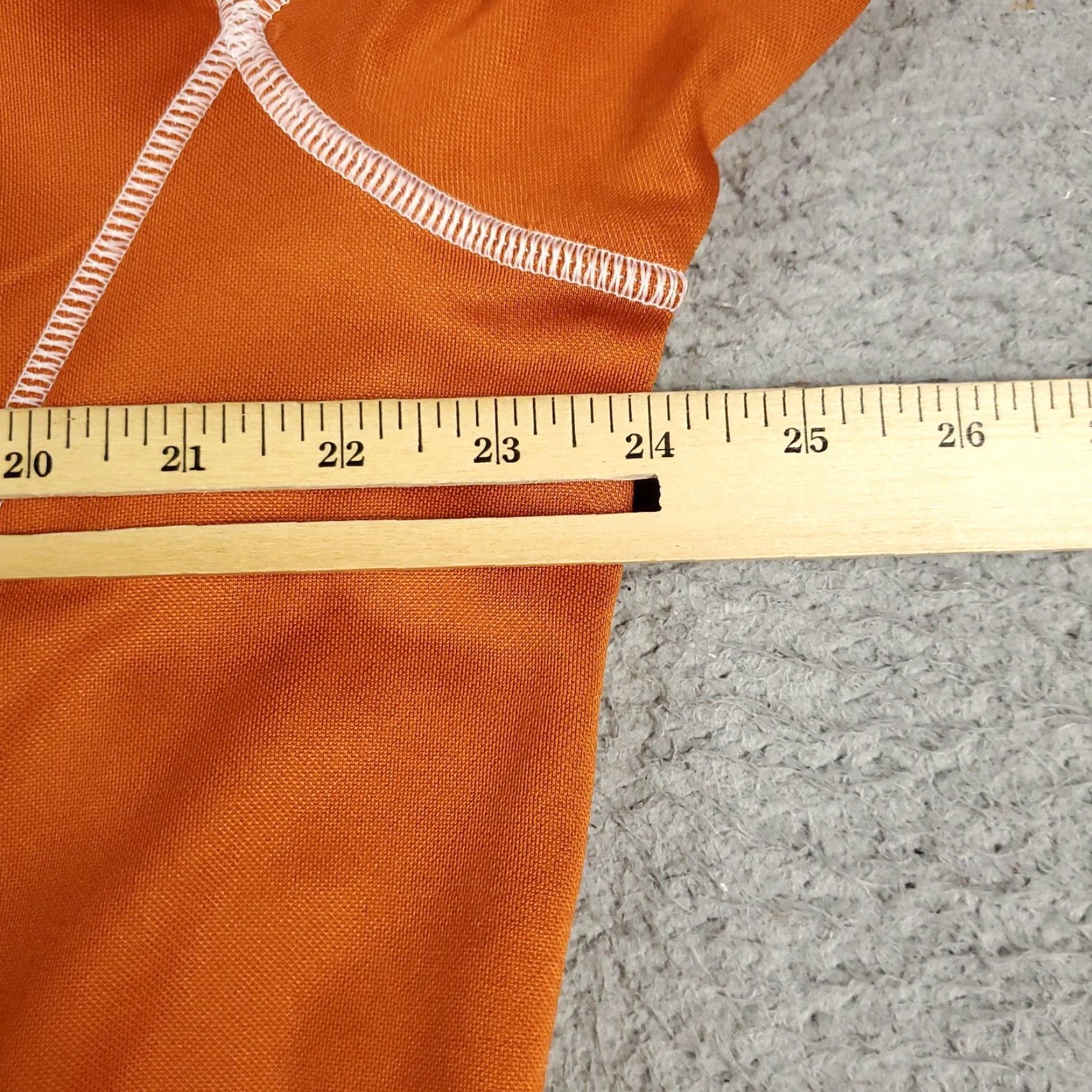Nike Nike Sweatshirt Mens Large Orange 1/4 Zip Pullover Swoosh Logo Knit Mock Neck Long Sleeve Modern Sports Nike Mens Regular Gift Size US L / EU 52-54 / 3 - 7 Thumbnail