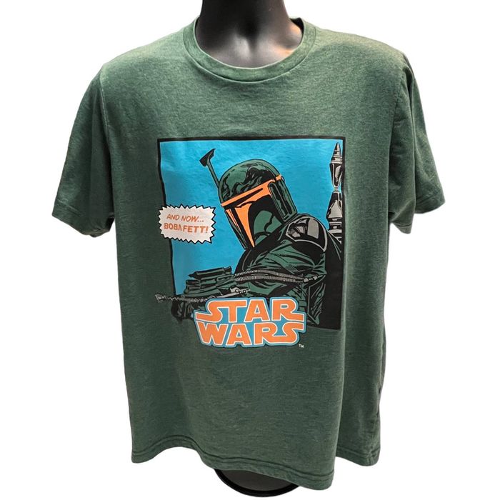 Uniqlo Boba Fett Uniqlo Star Wars Green UT Rare Shirt | Grailed