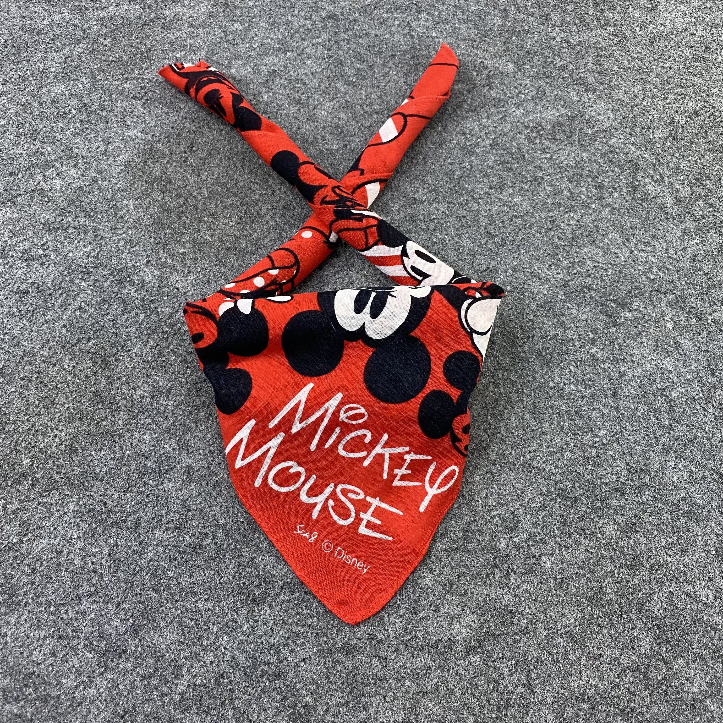 Anime Disney Handkerchief Cartoon Mickey mouse-B1417 Size ONE SIZE - 3 Thumbnail