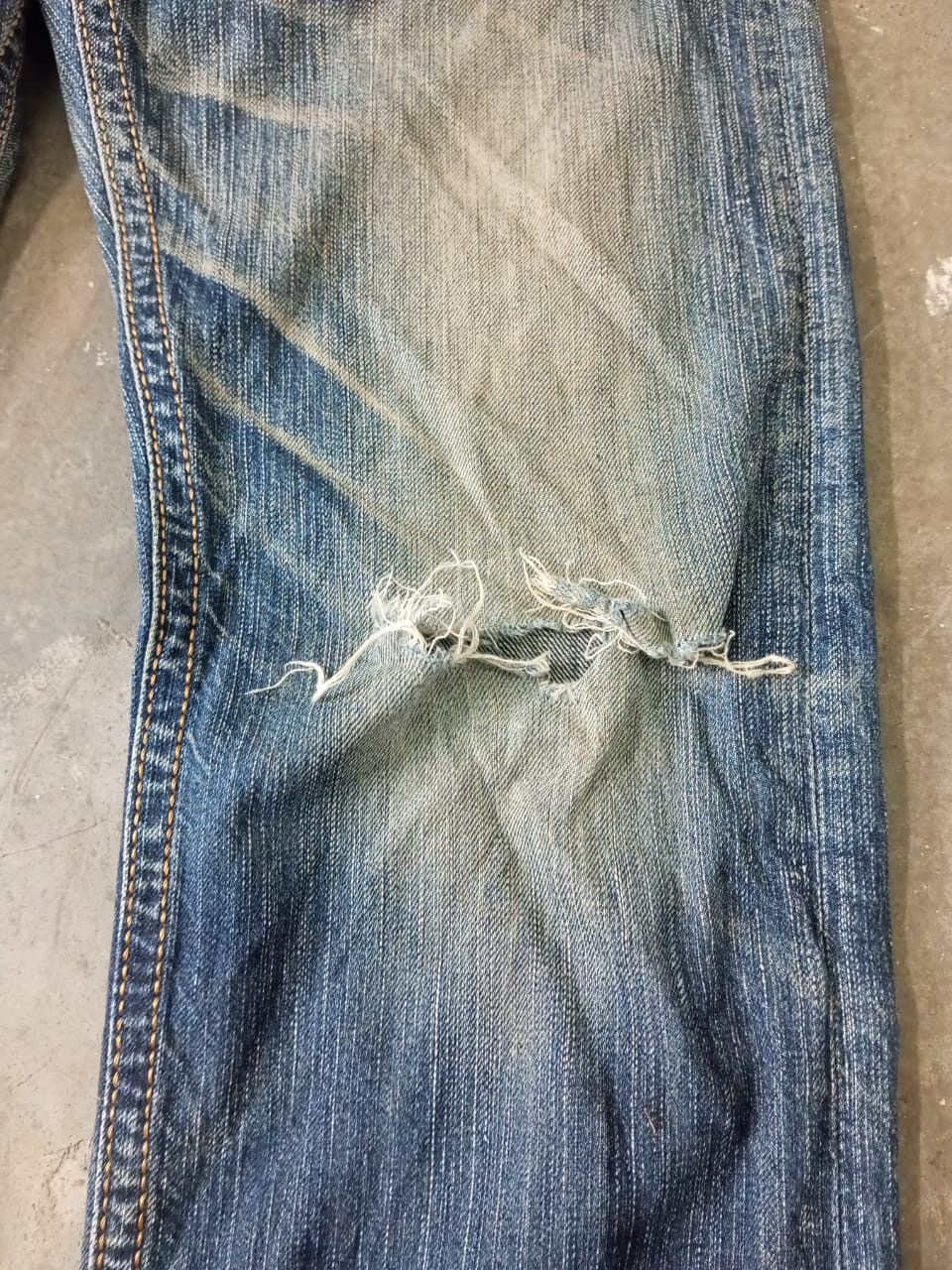 Edwin A06 Distressed Edwin Exclusive Vintage Jeans Size US 30 / EU 46 - 15 Thumbnail