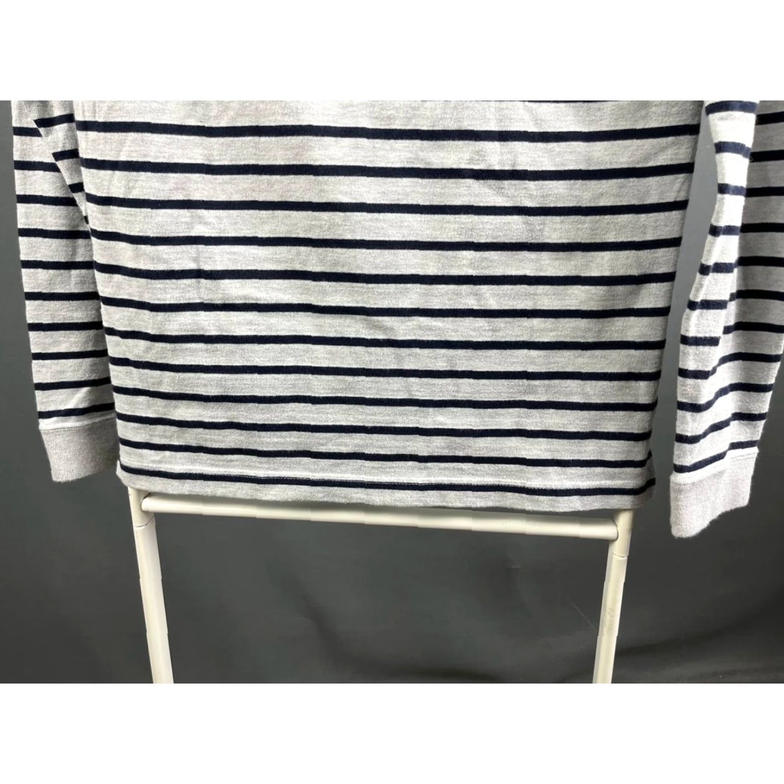 Lacoste Lacoste Polo Shirt Mens S Black & White Striped Cotton Long Sleeve Size US S / EU 44-46 / 1 - 6 Thumbnail