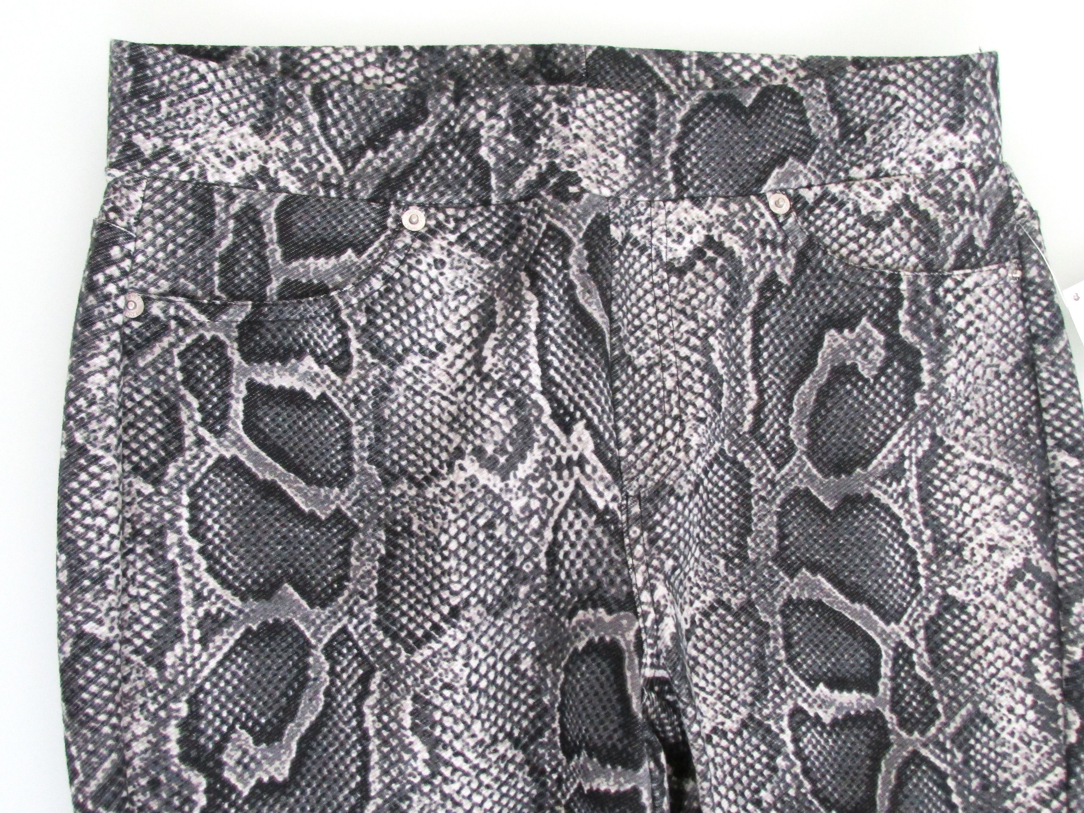 Michael Kors Michael Kors (NWT) Women's Snakeskin Leggings Size Medium Size 30" / US 8 / IT 44 - 3 Thumbnail