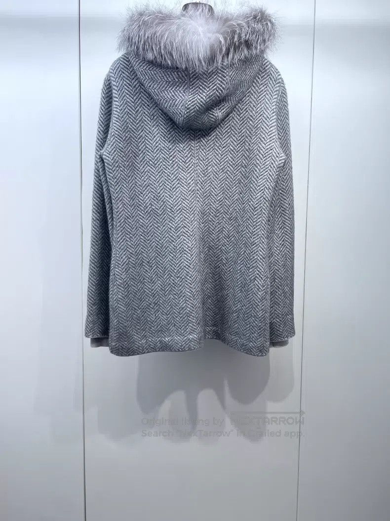 Loro Piana Loro Piana Fur collar cashmere coat Size M / US 6-8 / IT 42-44 - 2 Thumbnail