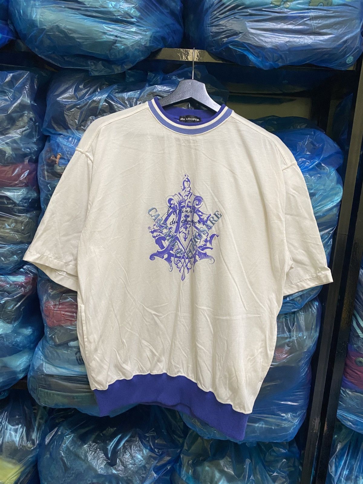 Vintage VINTAGE MR LOOPER CANTAREE CURISARE SHORT SLEEVE SWEATSHIRT Size US L / EU 52-54 / 3 - 1 Thumbnail