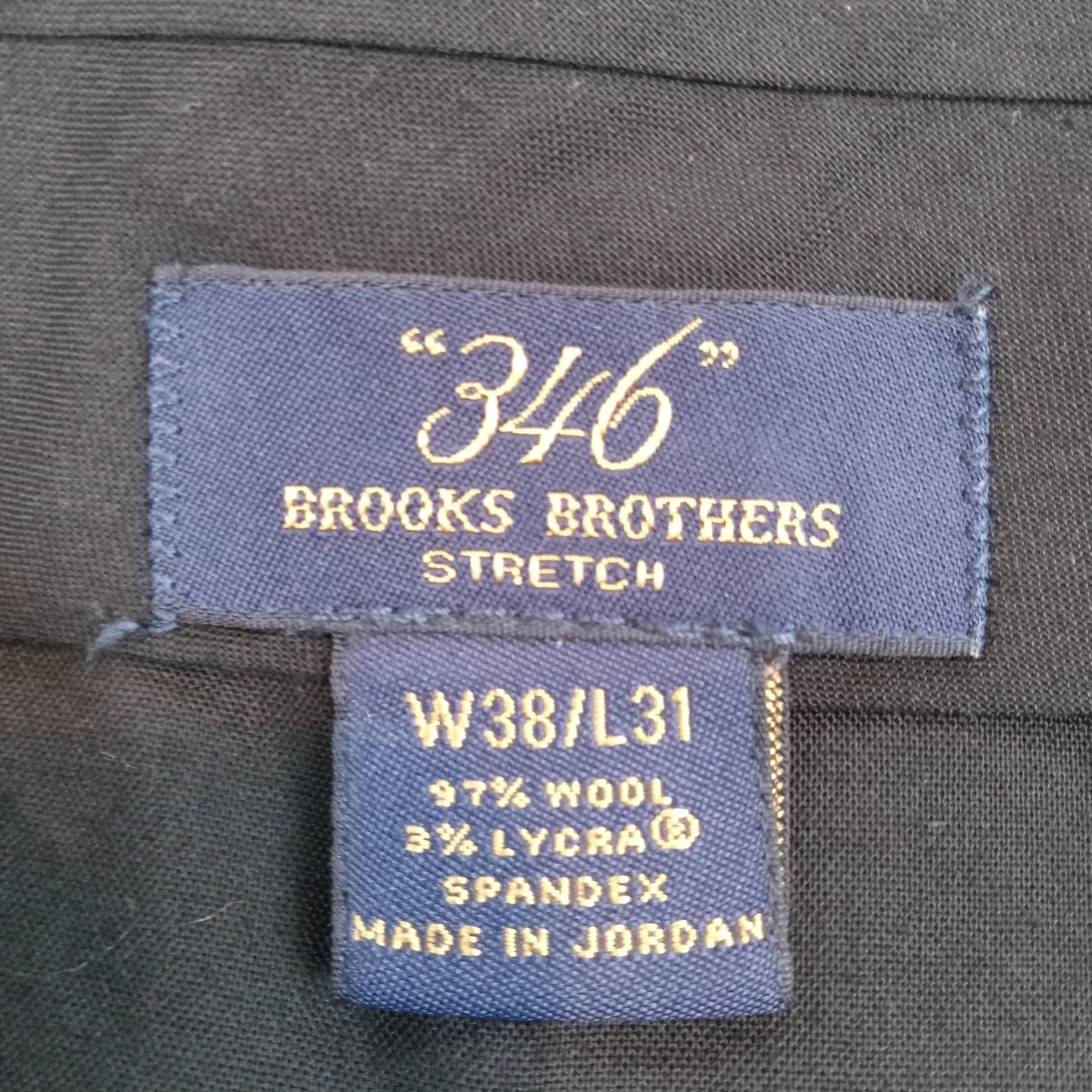 Brooks Brothers Brooks Brothers Mens Pants Gray Dress Extra Large XL Stretch Straight Leg Size US 37 - 7 Thumbnail
