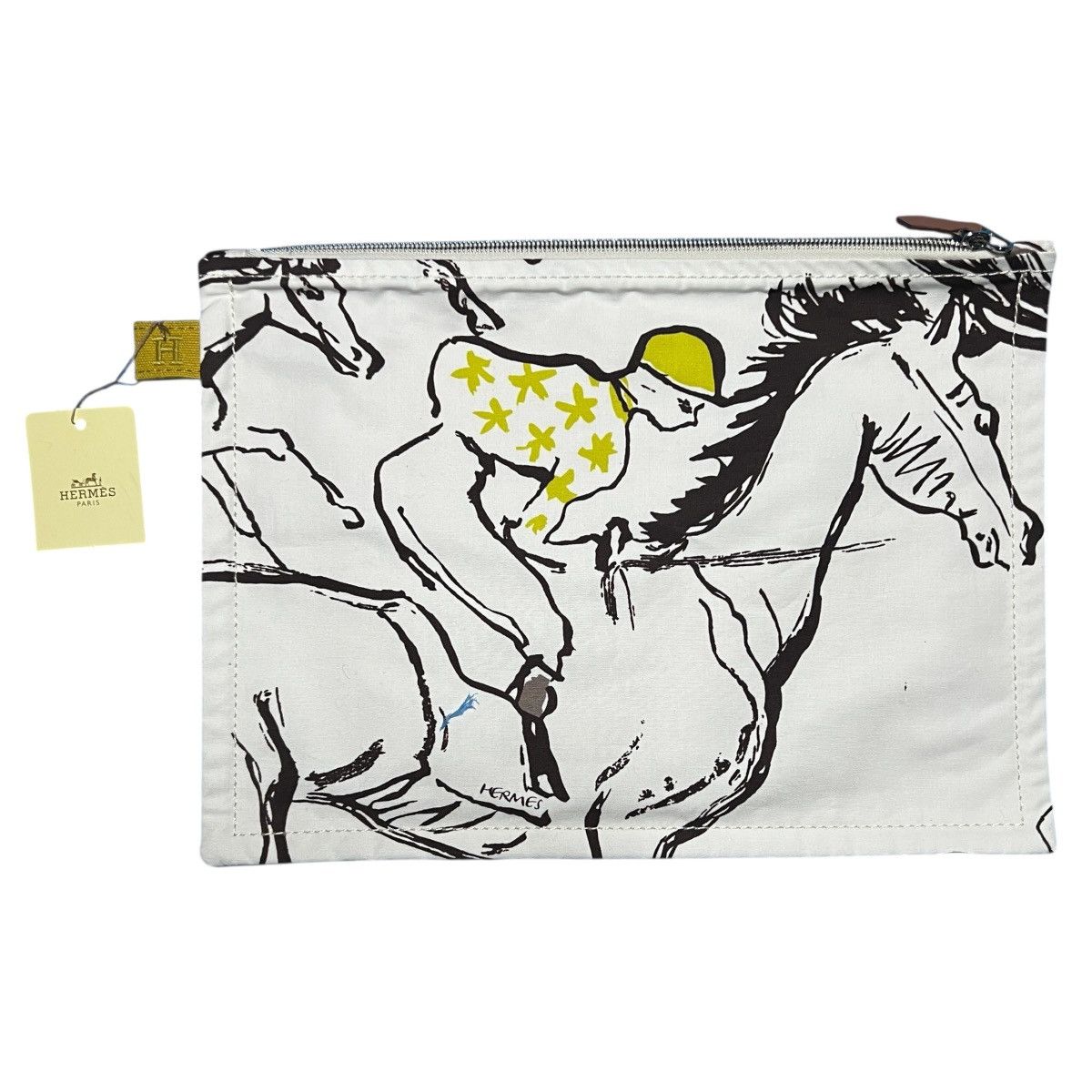 Hermes HERMÈS Trousse Flat GM Étoile Coton Second bag Size ONE SIZE - 1 Thumbnail