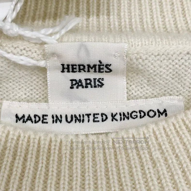 Hermes Hermes 100% cashmere short-sleeve T-shirt Size XS / US 0-2 / IT 36-38 - 3 Thumbnail