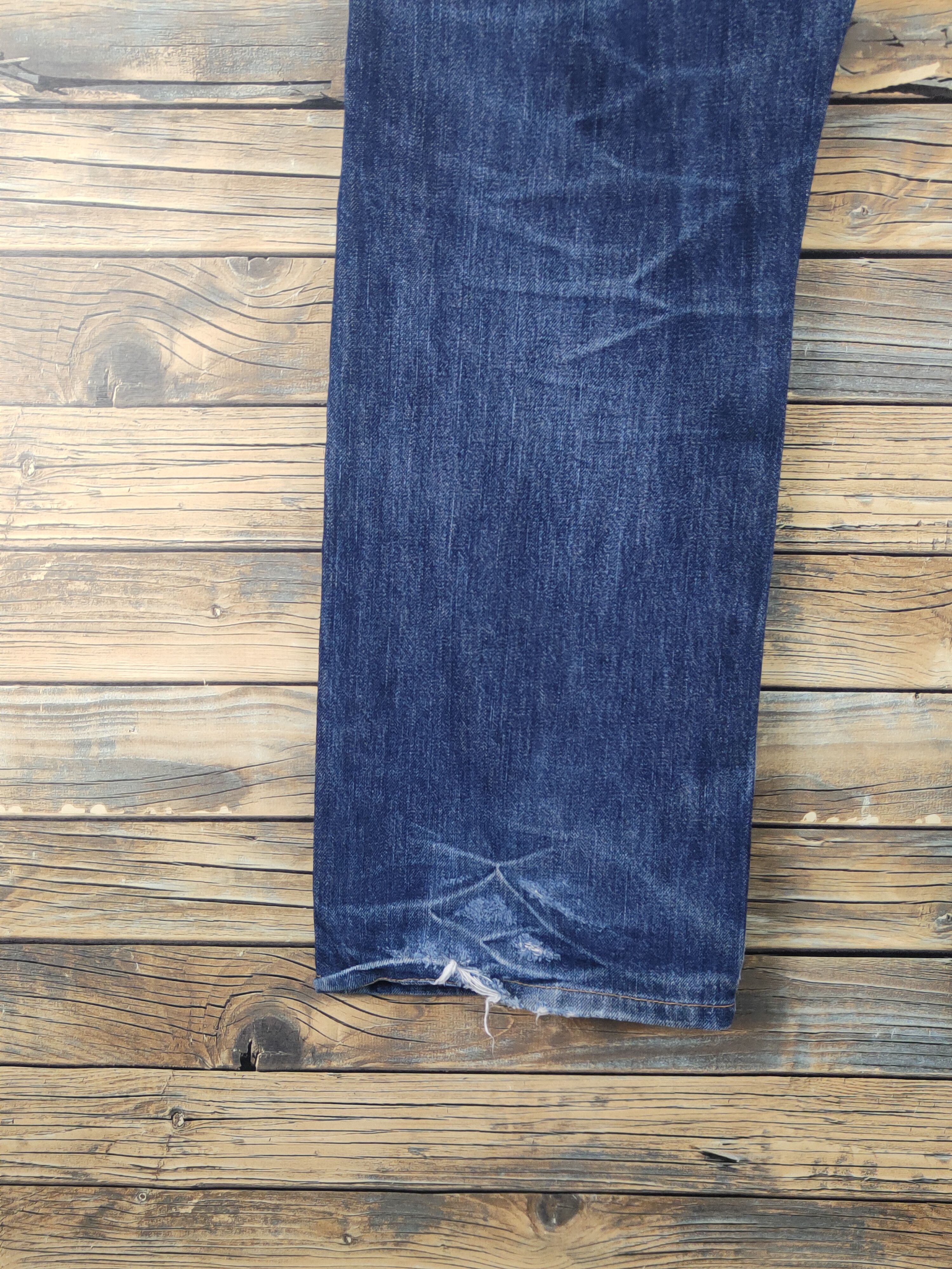 Levi's 501 Levi's Blue Distressed Ripped Jeans #W2266 Size US 36 / EU 52 - 11 Thumbnail