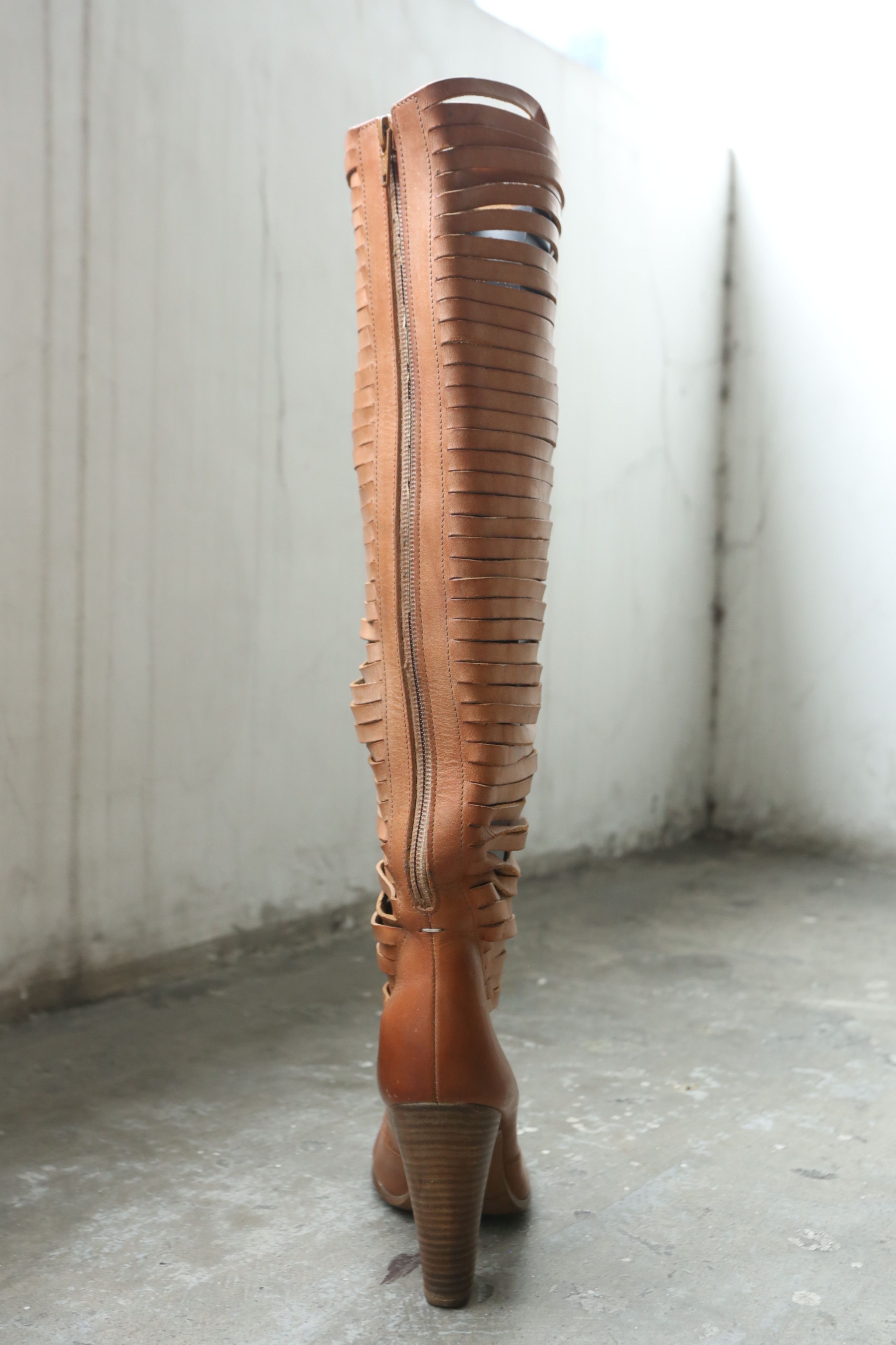 Maison Margiela Margiela - S/S 08 - Slashed Boots Size US 8 / IT 38 - 6 Thumbnail