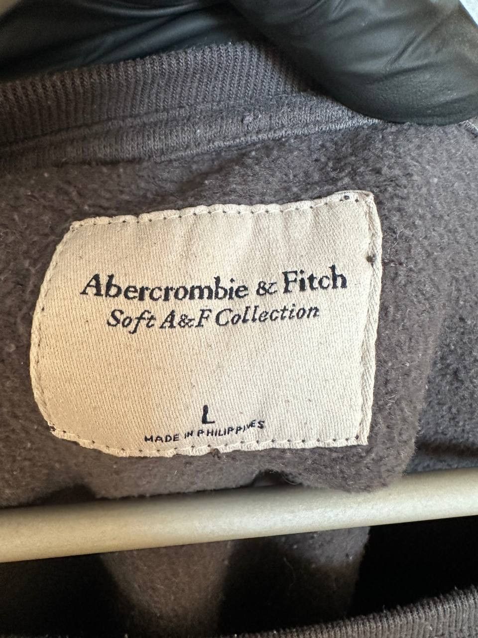 Abercrombie & Fitch Abercrombie & Fitch Soft Collection Oversized Logo Sweater Size L / US 10 / IT 46 - 11 Thumbnail