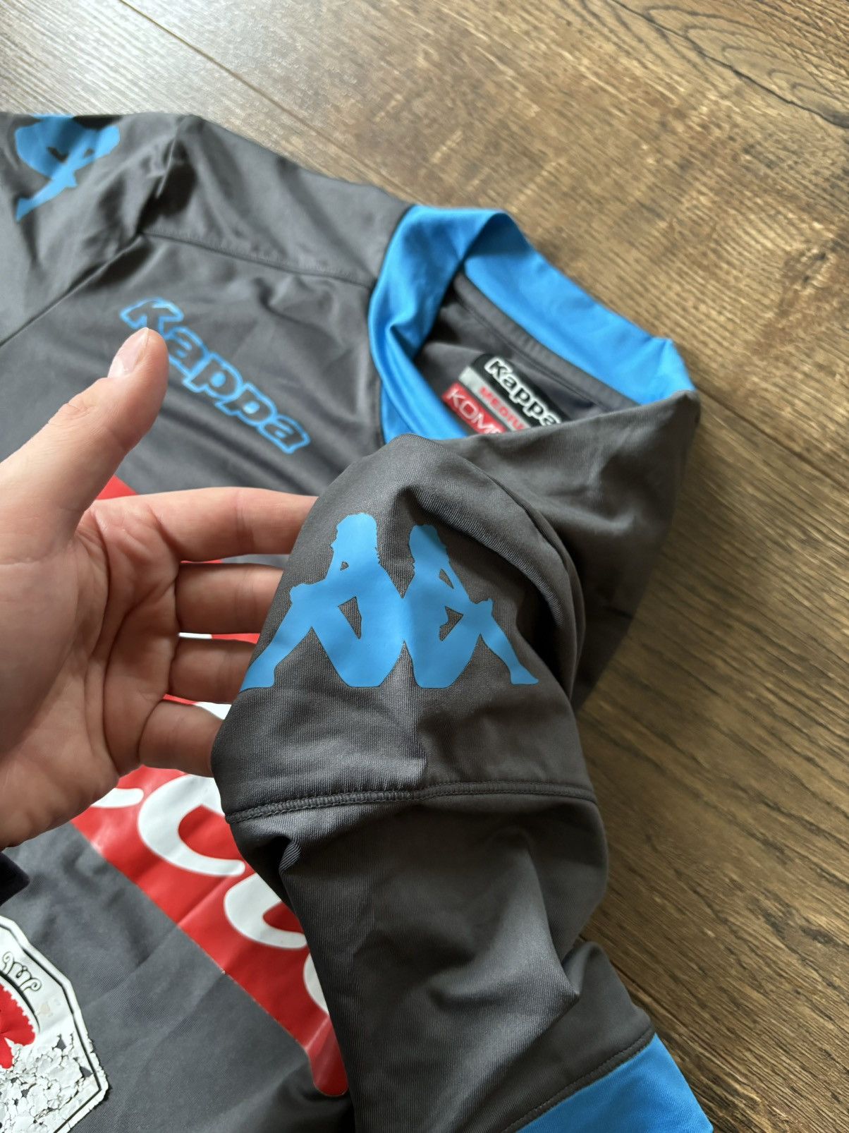 Kappa Napoli Kappa Kombat Shirt Jersey Soccer Authentic 15/16 Size US M / EU 48-50 / 2 - 4 Thumbnail