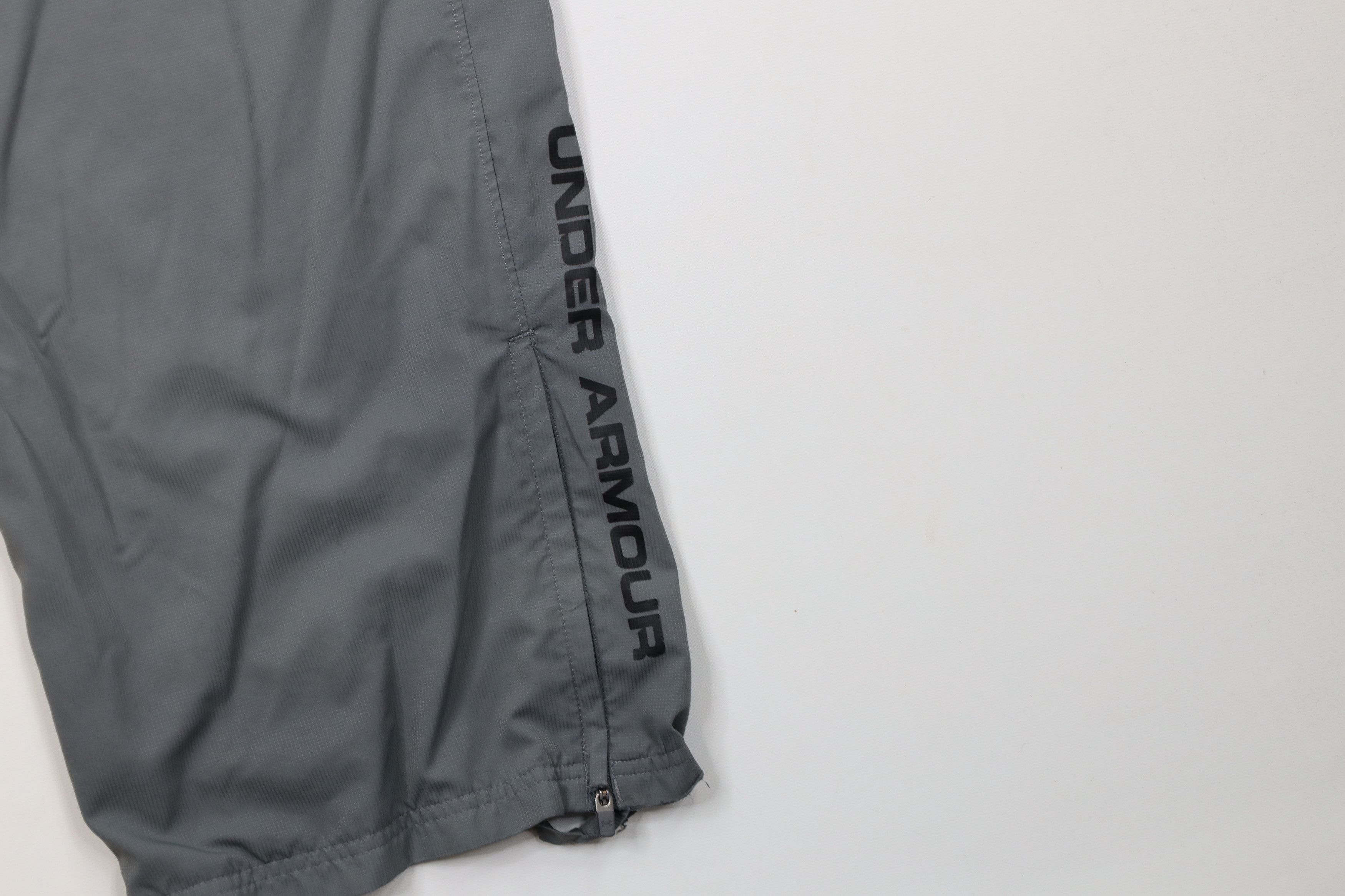 Under Armour Under Armour Ribbed Lined Wide Leg Windbreaker Pants Gray Size US 40 / EU 56 - 5 Thumbnail