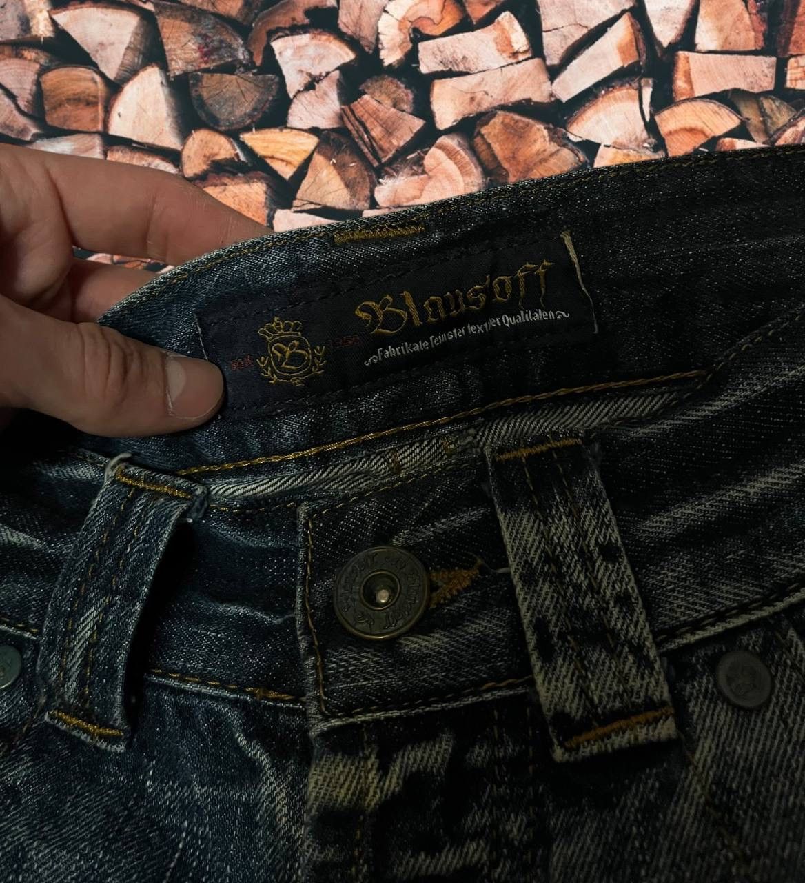 Japanese Brand × Vintage IfSixWasNine japanese Y2K Kapital style baggy jeans Size US 32 / EU 48 - 4 Thumbnail