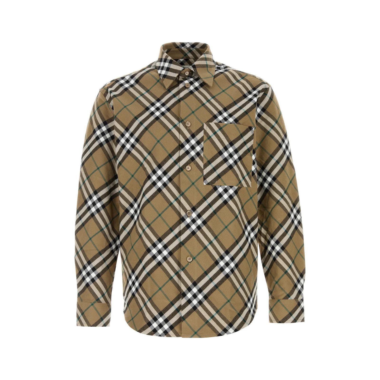 BURBERRY Embroidered Oxford Shirt New & Authentic (Men's siz