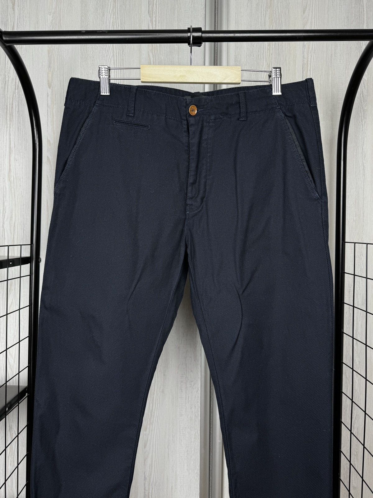 Diesel Black Gold Diesel Black Gold cotton black structured chino pants 48 Size US 34 / EU 50 - 3 Thumbnail