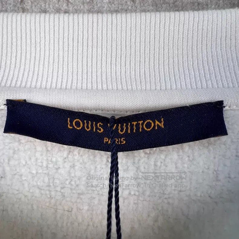 Louis Vuitton Louis Vuitton Ink Three Flowers Full Print Round Neck Swea Size US L / EU 52-54 / 3 - 4 Thumbnail