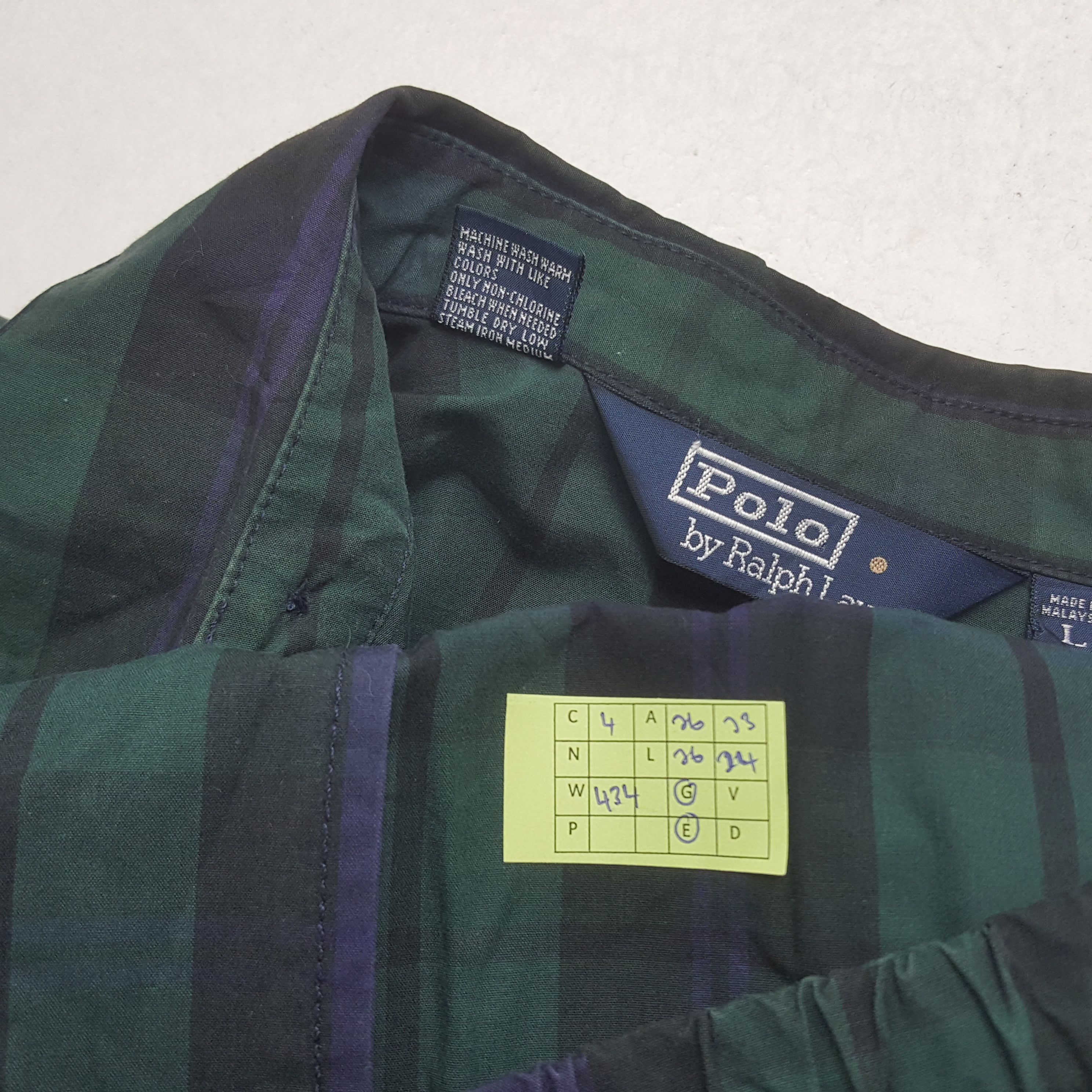 Polo Ralph Lauren Vintage Polo Ralph Lauren Golf Flannel Jacket RR4 Size US XL / EU 56 / 4 - 7 Thumbnail