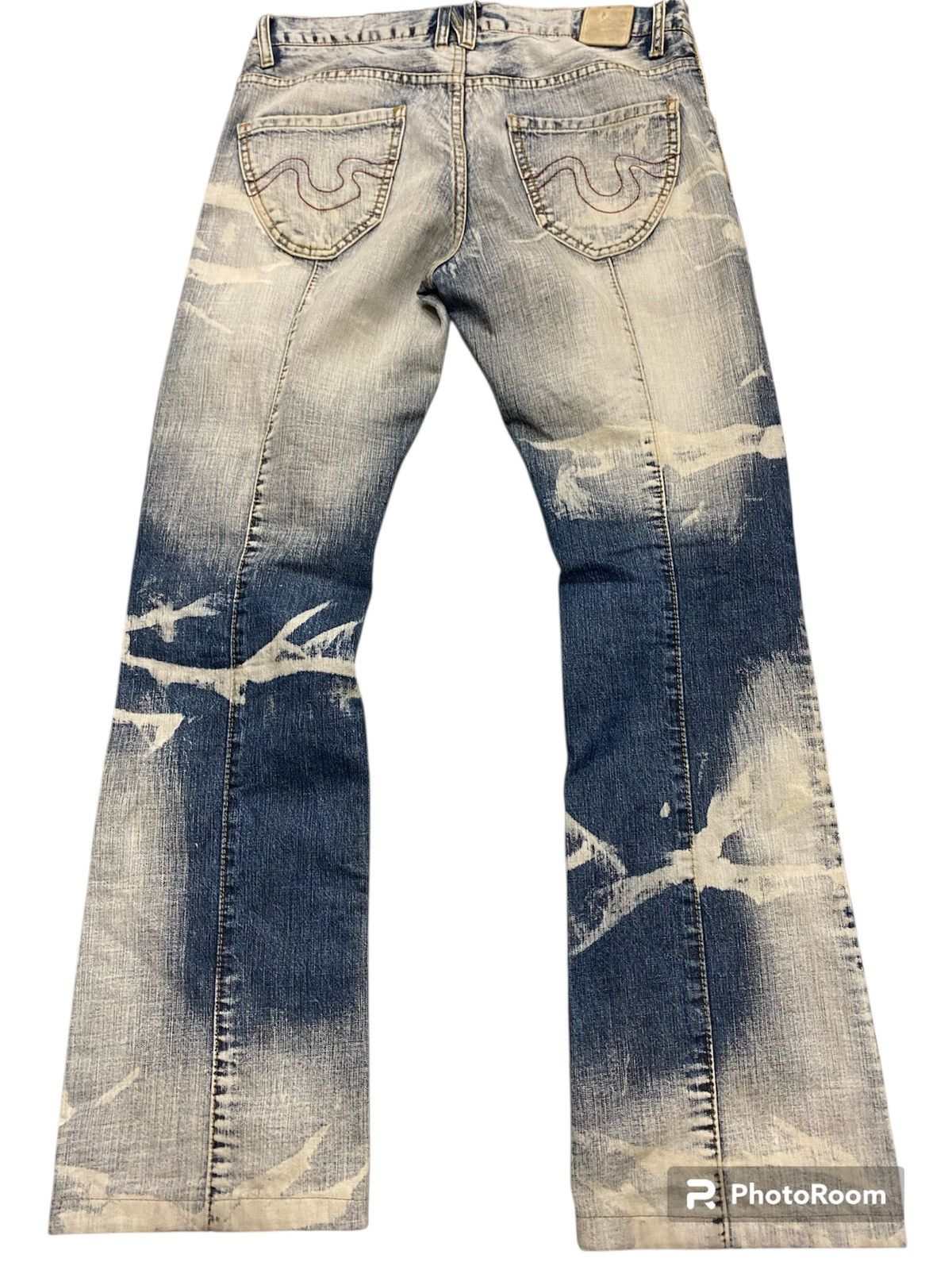 Hysteric Glamour Flare jeans London Denim distressed Boot Cut Size US 34 / EU 50 - 2 Thumbnail