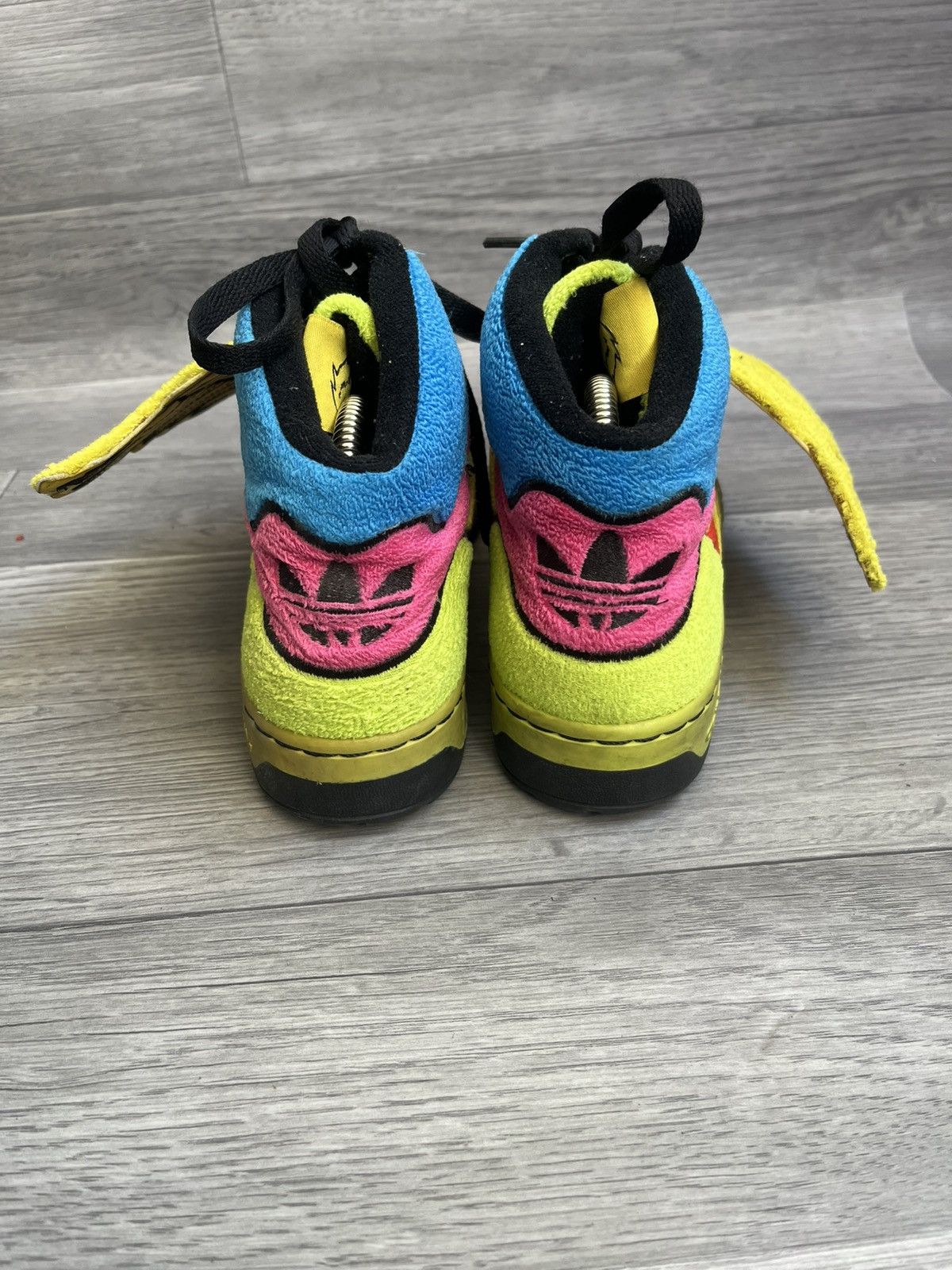 Jeremy Scott Jeremy Schott wings rainbow color way high top sneakers Size US 5 / EU 37 - 6 Thumbnail