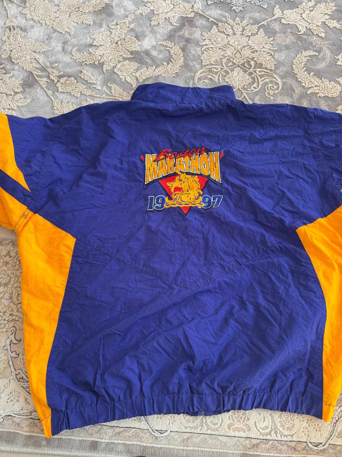 Vintage Vintage Boston Marathon Track Jacket Rare from 1997 Size US M / EU 48-50 / 2 - 3 Thumbnail