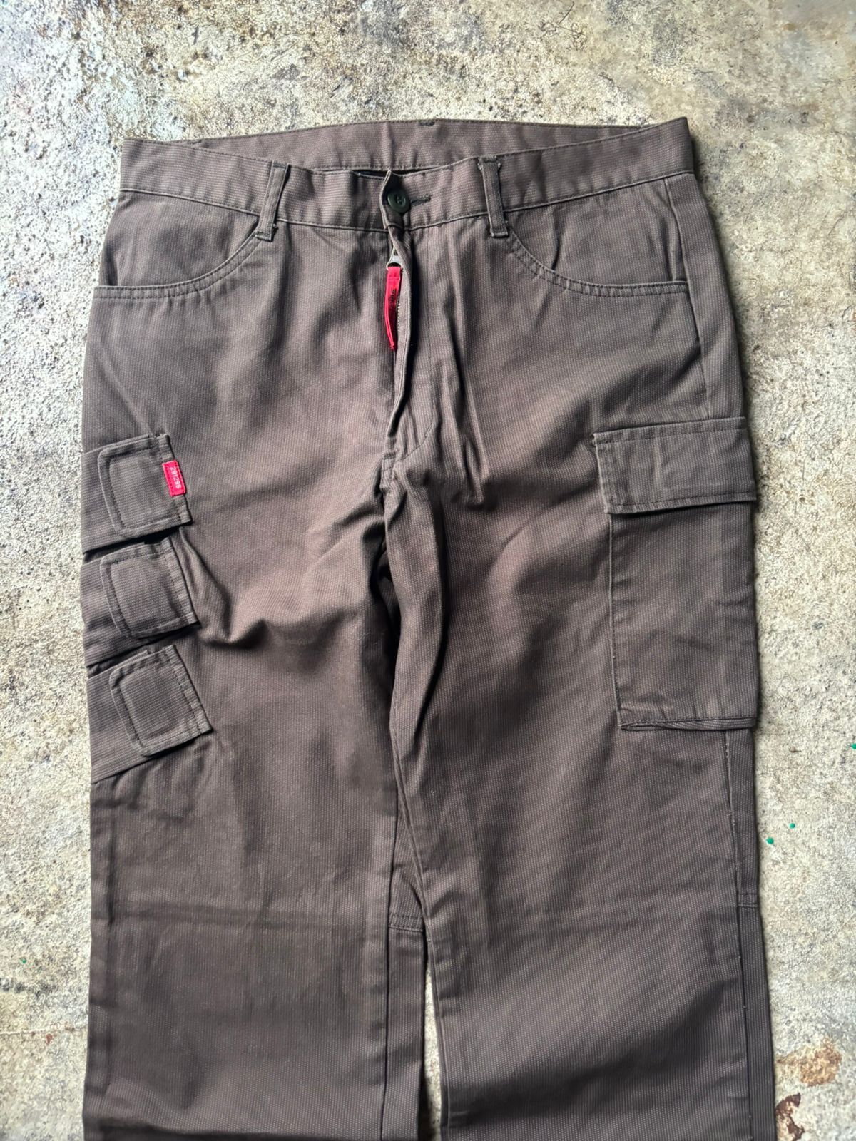 Japanese Brand 2000s 291295=Homme Pin Stripe Multipocket Pants Size US 30 / EU 46 - 2 Thumbnail