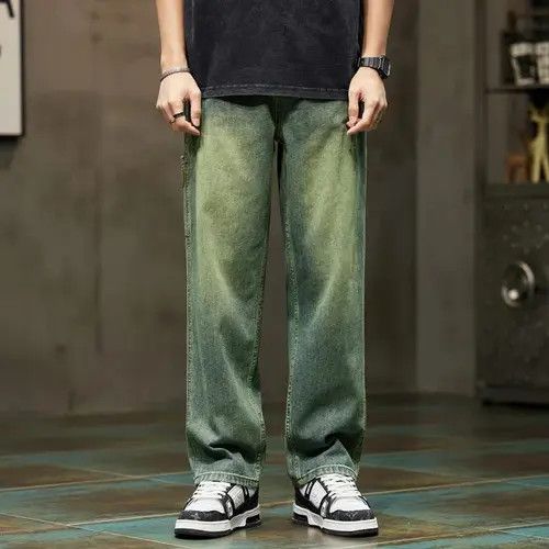 Jean × Vintage Y2k Loose Retro Denim Size US 32 / EU 48 - 2 Thumbnail