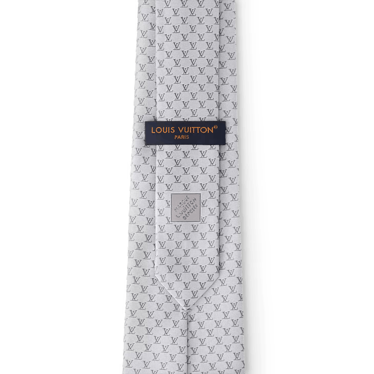 Louis Vuitton LV Fishnet Tie - 148 x 8 cm Size ONE SIZE - 4 Thumbnail