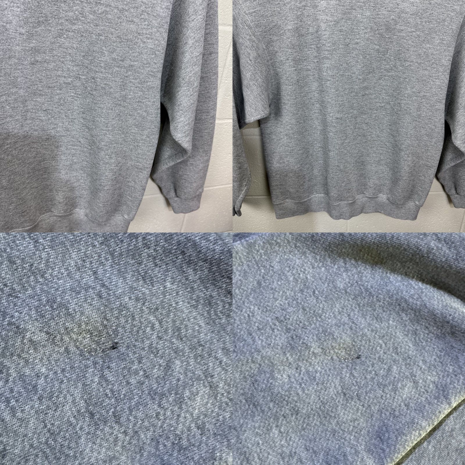 Disney VINTAGE Disney Eeyore Sweatshirt Crewneck Unisex Adults Gray 90s Art Butterfly Cartoon Graphic Print Heavyweight Cotton Polyester Disney Store Size US L / EU 52-54 / 3 - 10 Thumbnail