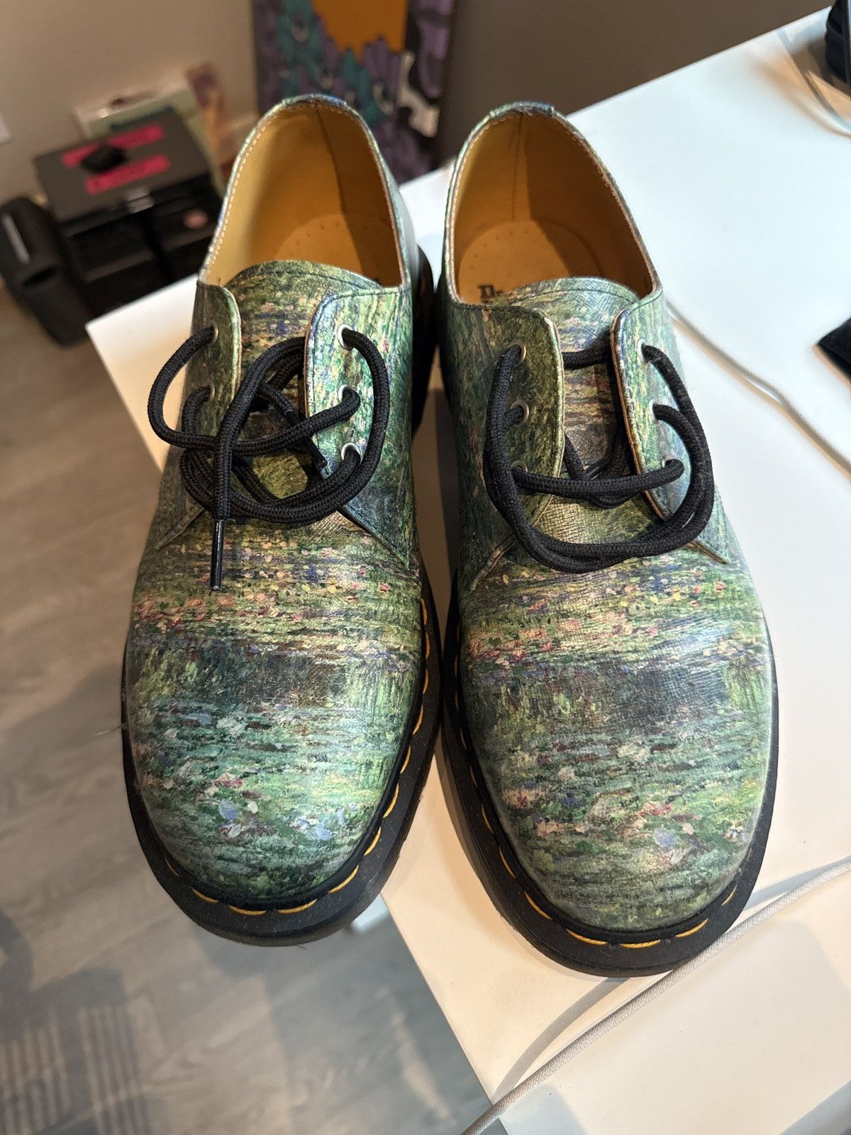 Dr. Martens 1461 The National Gallery Monet Oxford Dr Martens Size US 11 / EU 44 - 4 Thumbnail