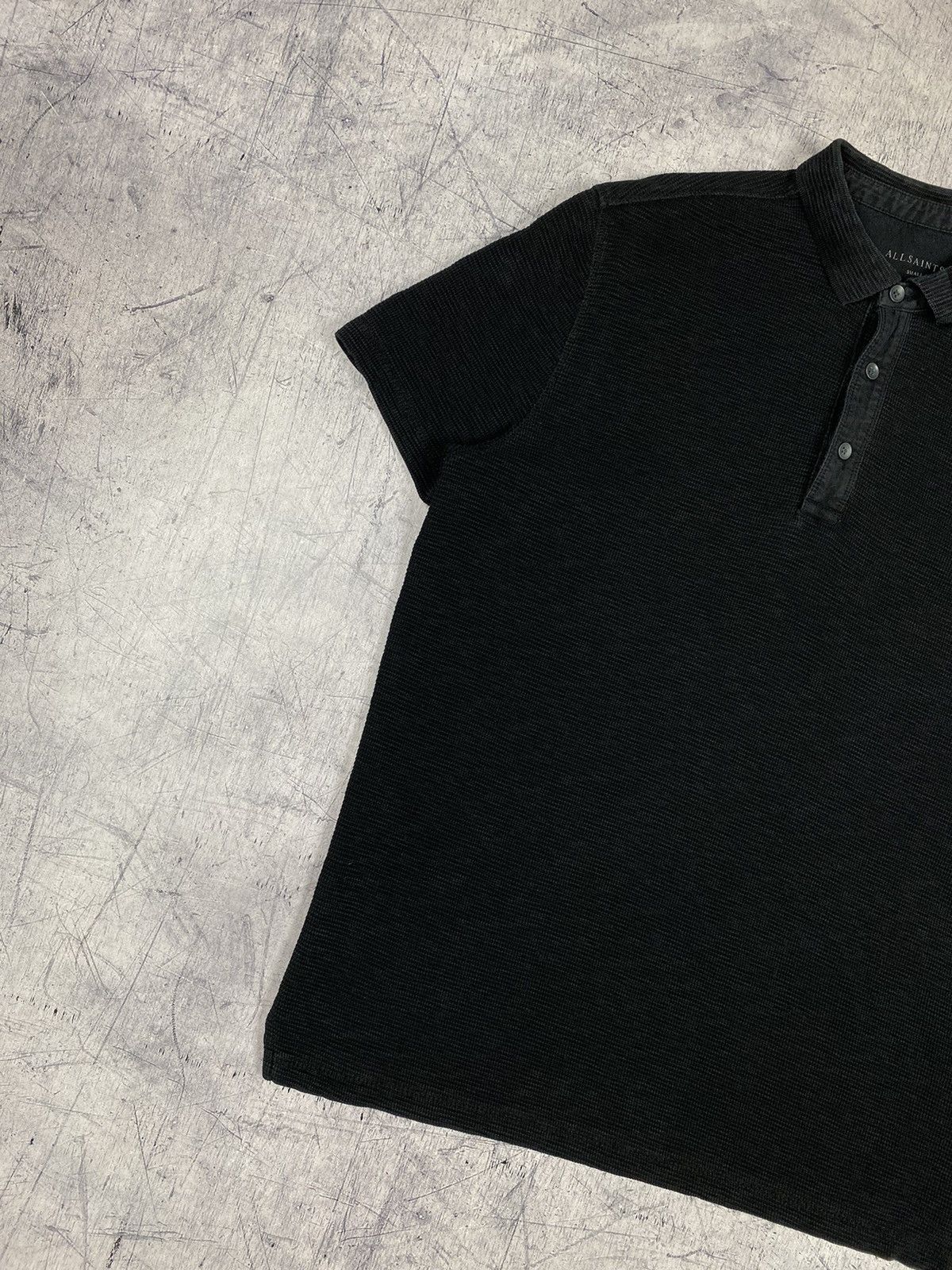 Allsaints Allsaints Designer Luxury Basic Polo Shirt Size US S / EU 44-46 / 1 - 4 Thumbnail