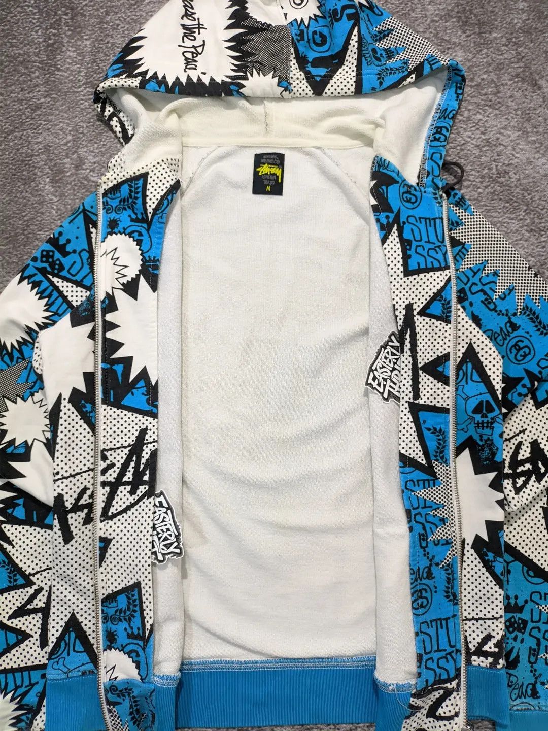 Stussy ZipHoodie Stussy Pop Shout Size US M / EU 48-50 / 2 - 4 Thumbnail