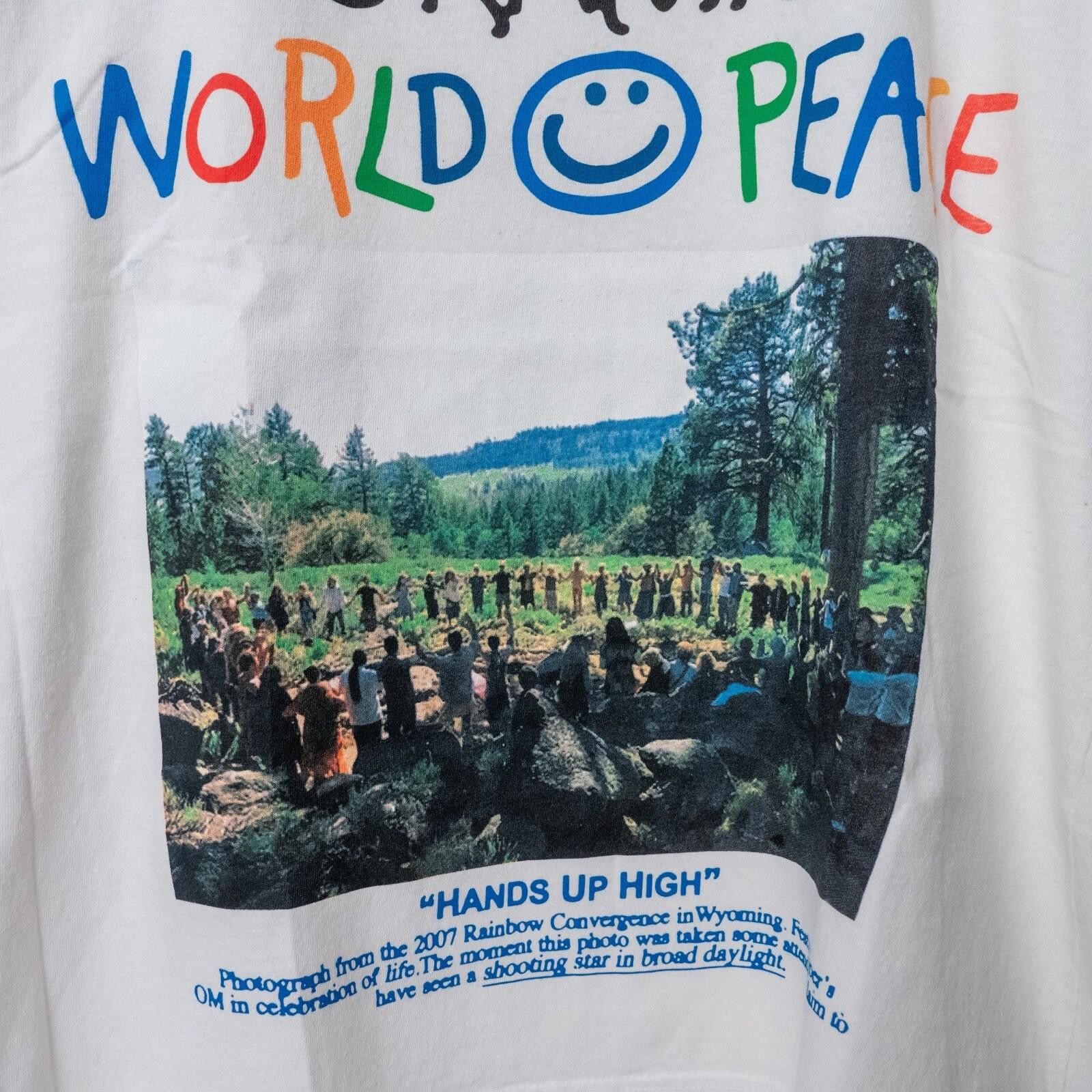 Online Ceramics Online Ceramics Declare World Peace White Tee Size M Size US M / EU 48-50 / 2 - 3 Thumbnail