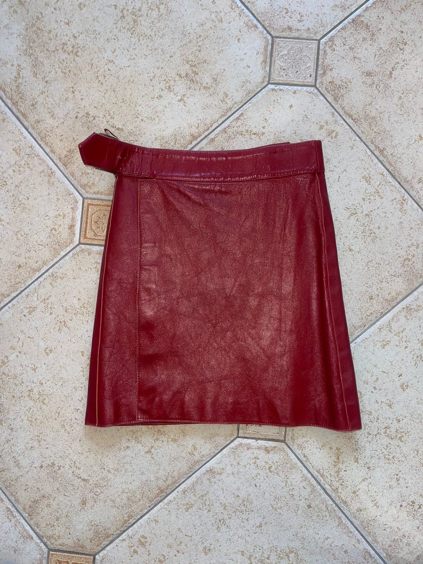 Jean Paul Gaultier JPG Femme Fatale Vintage Leather Skirt Suit Size 40 Size S / US 4 / IT 40 - 7 Thumbnail