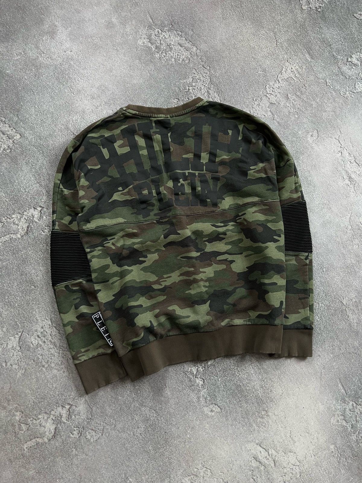 Philipp Plein Philipp Plein Fleece Long Sleeve Pullover Camo Sweatshirt M Size US M / EU 48-50 / 2 - 5 Thumbnail