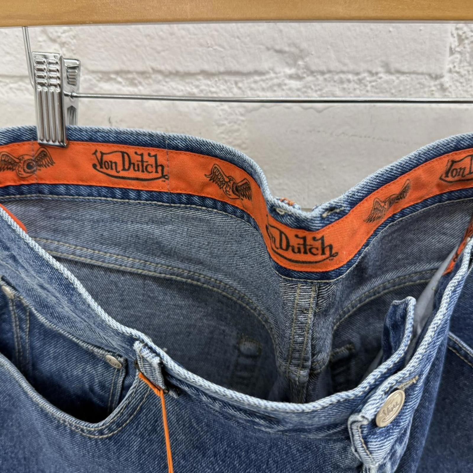 Von Dutch Von Dutch Patchwork Jeans W36 L32 Denim - Brand New Size US 36 / EU 52 - 6 Thumbnail