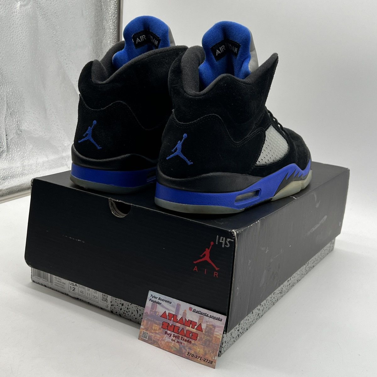 Air Jordan 5 racer blue