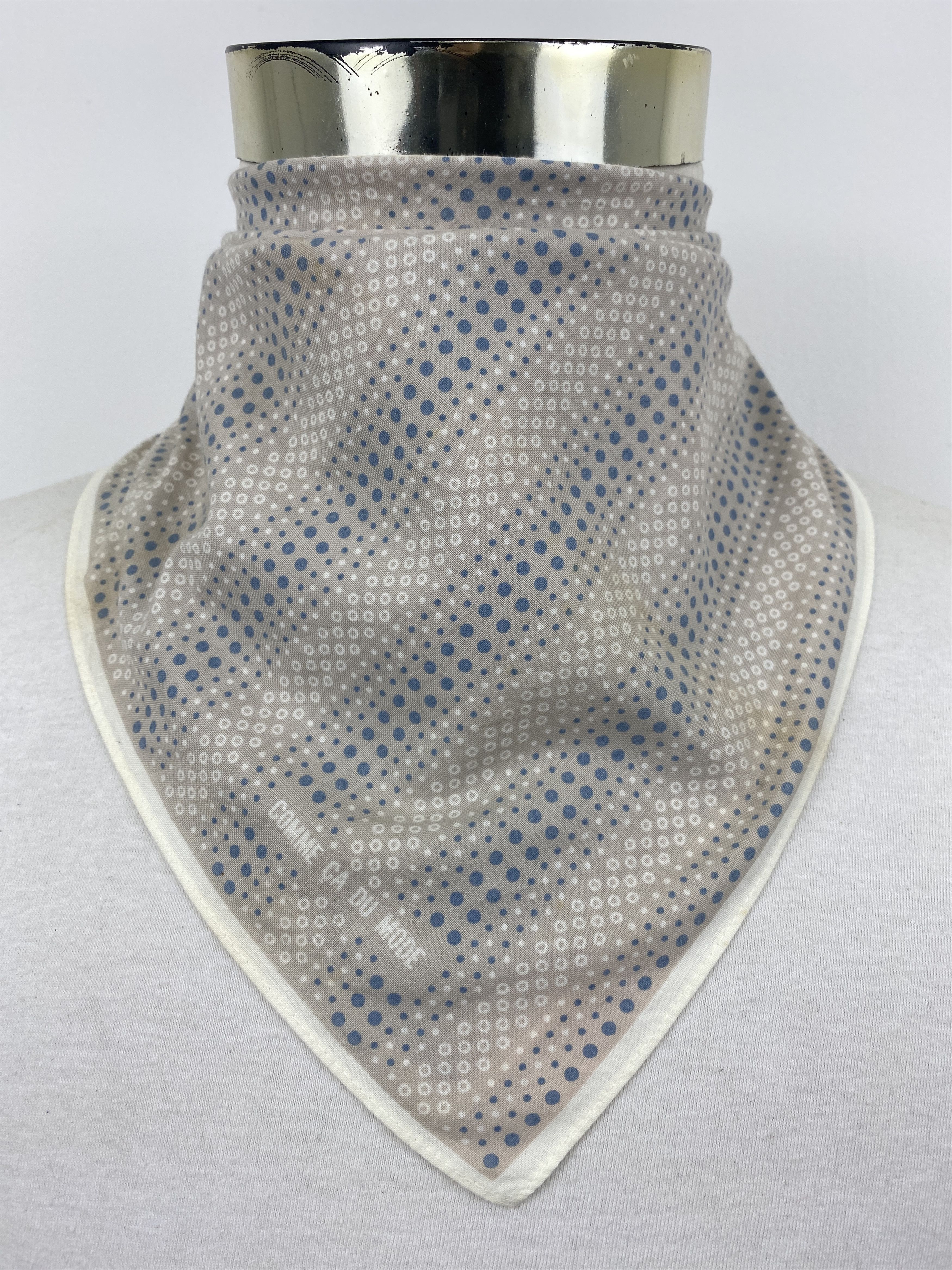 Japanese Brand Comme Ca Du Handkerchief / Bandana / Neckerchief Size ONE SIZE - 1 Thumbnail